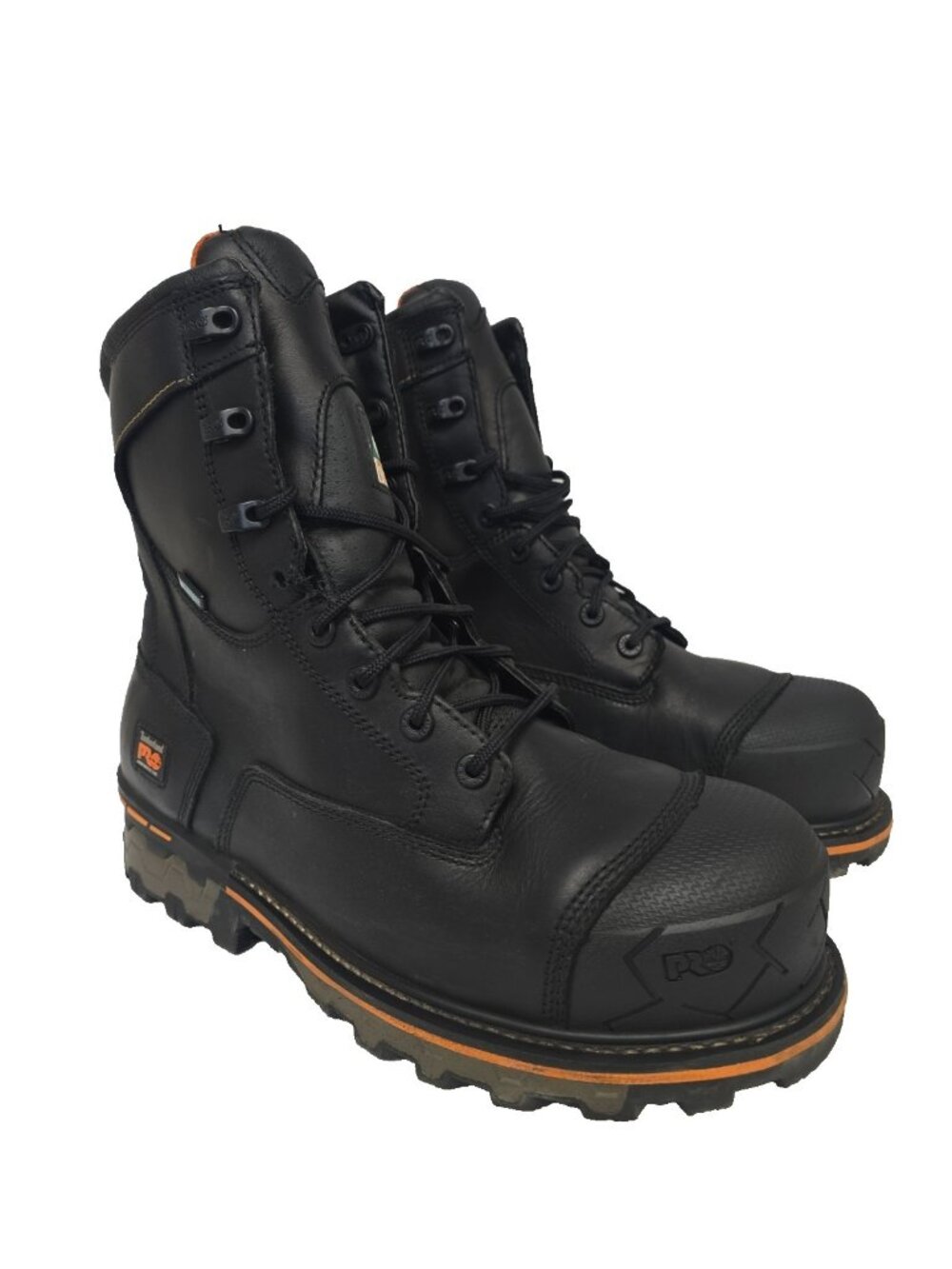 Timberland PRO Men's 8" Boondock Waterproof Work Boots Black 89645 Size 11W